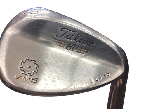 Vist Large View of Product Image Which is Used Titleist BV SM5 L GRIND Golf Wedge Mens RH 60 Degree