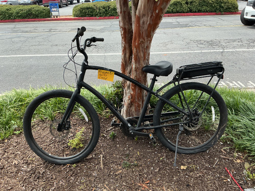 Vist Large View of Product Image Which is Used Electra PROJECT BIKE Cruiser Bike Mens Black 43-47cm - 17-18" - MD Frame