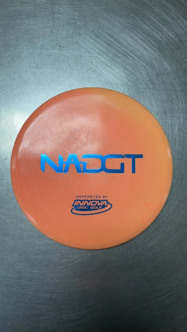 Vist Large View of Product Image Which is Used Innova STAR AVIAR X3 Disc Golf Putter Orange