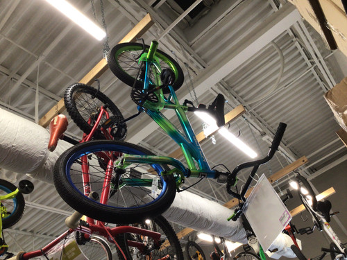 Vist Large View of Product Image Which is Used Genesis GLITCH 18 IN BMX BOYS BIKE BMX Bike Boys Royal Blue 18"