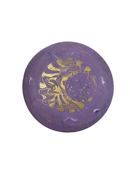Vist Large View of Product Image Which is Used Discraft RAPTOR Disc Golf Driver Purple