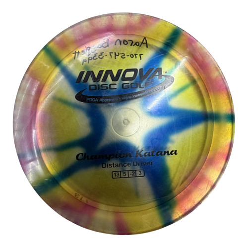 Vist Large View of Product Image Which is Used Innova CHAMPION KATANA Disc Golf Driver None 172g