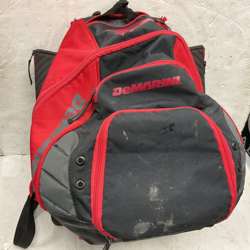 Vist Large View of Product Image Which is Used Demarini VOODOO OG BB/SB Player Backpack Red And Black