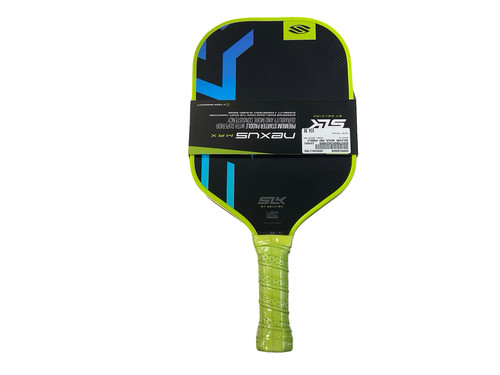 Vist Large View of Product Image Which is Used Selkirk NEXUS MAX Pickleball Racquet Yellow