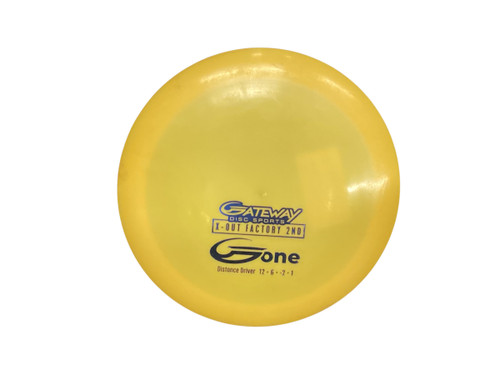 Vist Large View of Product Image Which is Used Gateway OZONE F2 Disc Golf Driver Yellow