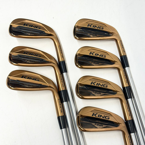 Vist Large View of Product Image Which is Used Cobra KING MIM TOUR COPPER Mens Iron Set RH 4I-PW