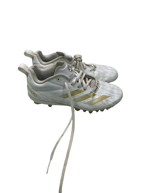 Vist Large View of Product Image Which is Used Adidas Jr FB Cleats White Junior 03