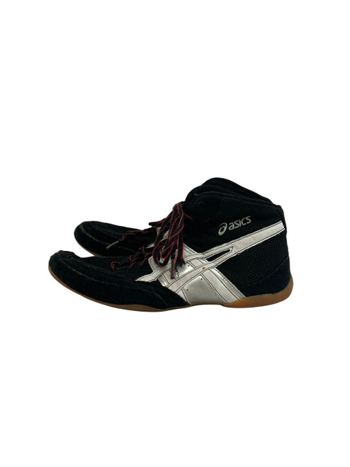Vist Large View of Product Image Which is Used Asics Matflex Mens 8.5 Wrestling Shoes Black 