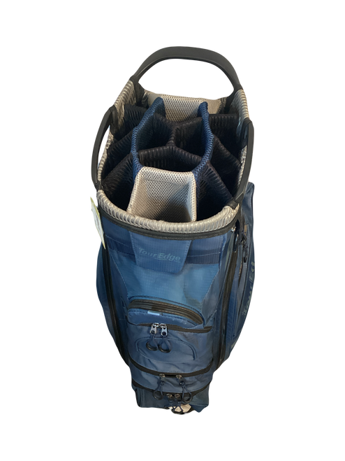 Vist Large View of Product Image Which is Used Tour Edge HL4 Mens Stand Bag Navy Blue