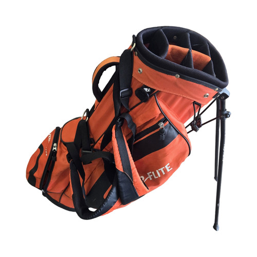 Vist Large View of Product Image Which is Used Top Flite STAND BAG Mens Stand Bag Orange