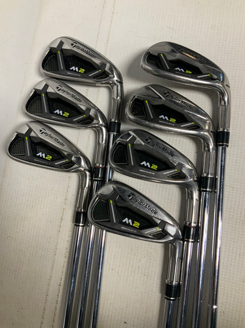 Vist Large View of Product Image Which is Used Taylormade M2 Mens Iron Set RH 4I-PW