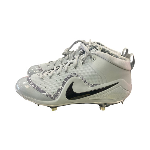 Vist Large View of Product Image Which is  Nike Adult FB Cleats Grey Senior 13.5