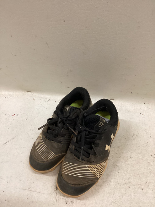 Vist Large View of Product Image Which is Used Under Armour BB CLEAT BB/SB Cleats Black Youth 10.0