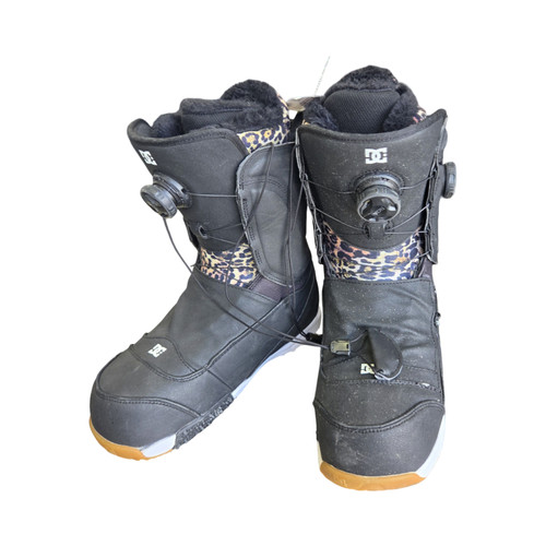 Vist Large View of Product Image Which is Used DC Shoes 2024 MORA BOA SB BOOTS SZ9 Womens Snowboard Boots Black Senior 9