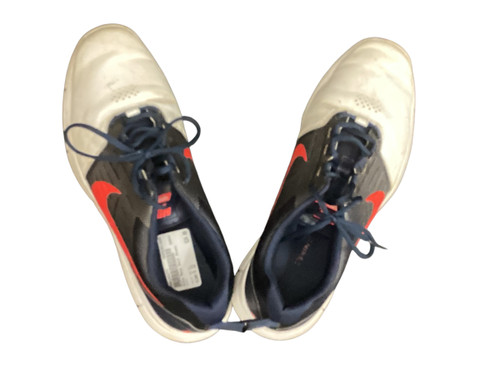Vist Large View of Product Image Which is Used Nike Mens Golf Shoes White Senior 12
