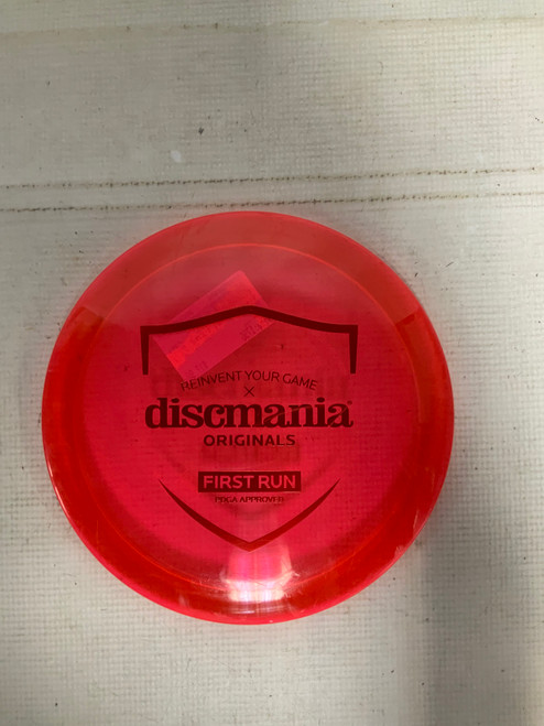 Vist Large View of Product Image Which is Used Discmania FD1 C LINE Disc Golf Driver Red 173g