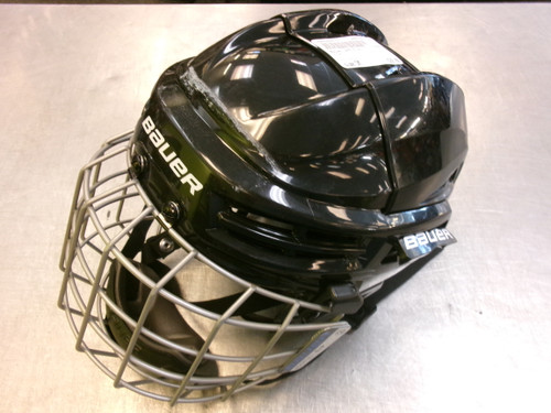 Vist Large View of Product Image Which is Used Bauer IM5 5.0 Helmet Cage Combo Black SM