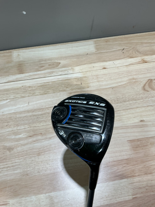 Vist Large View of Product Image Which is Used Tour Edge EXOTICS EX3 Mens Fairway Wood RH 3 Wood