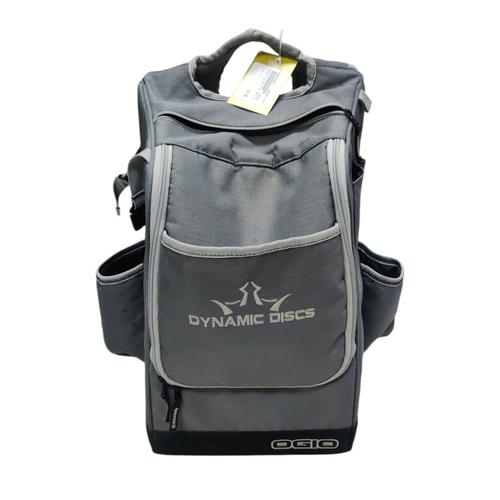 Vist Large View of Product Image Which is Used Dynamic Discs Disc Golf Backpack Grey