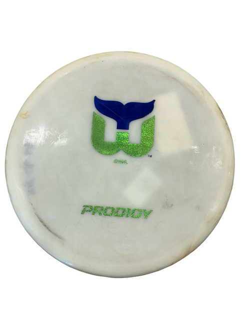 Vist Large View of Product Image Which is Used Prodigy PUTTER Disc Golf Putter White