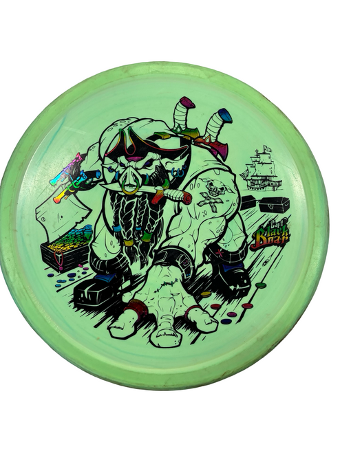 Vist Large View of Product Image Which is Used Innova PIG Disc Golf Putter Green