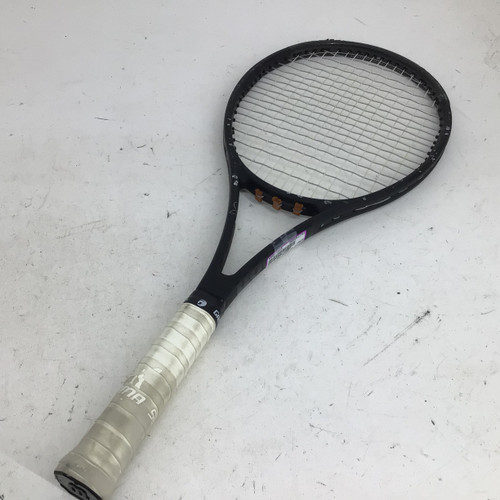 Vist Large View of Product Image Which is Used Wilson PRO STAFF RF 97 V13 4 1/4 SR RACQUET Adult Tennis Racquet Black 4 1/4"