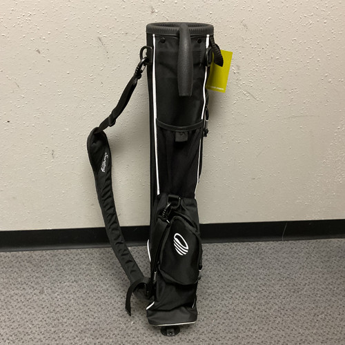 Vist Large View of Product Image Which is Used SUNDAY GOLF BAG Mens Stand Bag Black And White