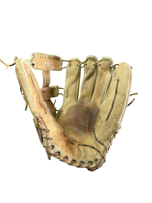 Vist Large View of Product Image Which is Used Rawlings REGGIE JACKSON BB/SB Glove RH Throw Brown 12 1/2"