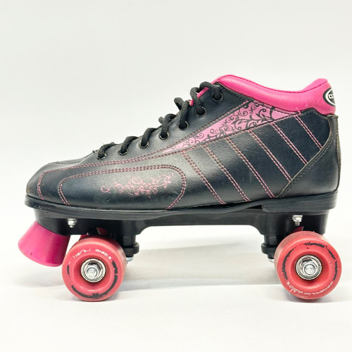 Vist Large View of Product Image Which is Used Ozone 500 Senior Roller Quad Skates Black Senior 10