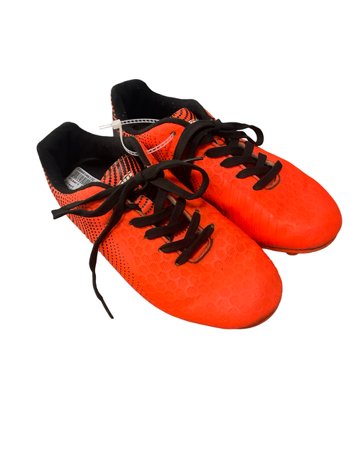 Vist Large View of Product Image Which is Used Soccer Cleats Orange Junior 04