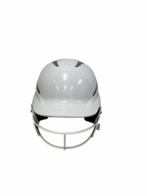 Vist Large View of Product Image Which is Used Rip-It Classic 2 Softball Batting Helmet w/Mask White M/L 6 1/2 - 7 3/8