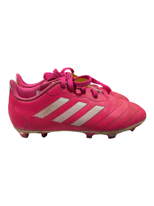 Vist Large View of Product Image Which is Used Adidas Soccer Cleats Pink Junior 01