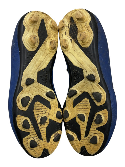 Vist Large View of Product Image Which is Used Adidas Soccer Cleats Royal Blue Youth 13.0