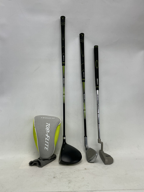 Vist Large View of Product Image Which is Used Top Flite TOP FLITE Jr Package Set LH Black 3 Piece