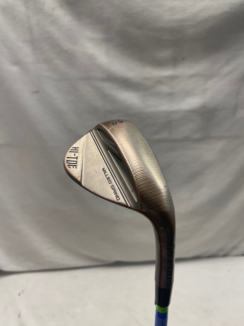 Vist Large View of Product Image Which is Used Taylormade HI-TOE MG Golf Wedge Mens RH 58 Degree