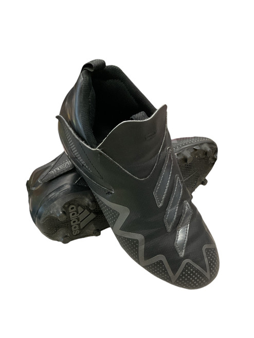 Vist Large View of Product Image Which is Used Adidas Jr FB Cleats Black Junior 04
