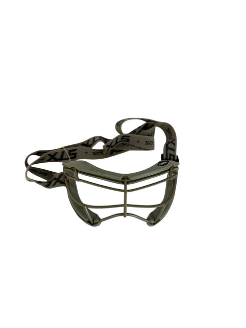 Vist Large View of Product Image Which is Used STX STX 4 SIGHT PLUS Lacrosse Facial Protect Grey Junior