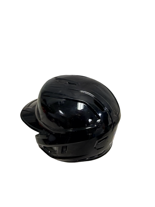 Vist Large View of Product Image Which is Used Rawlings Single Flap Batting Helmet Black LG For RHB MCSER-90 RevA 7 3/8 - 7 5/8