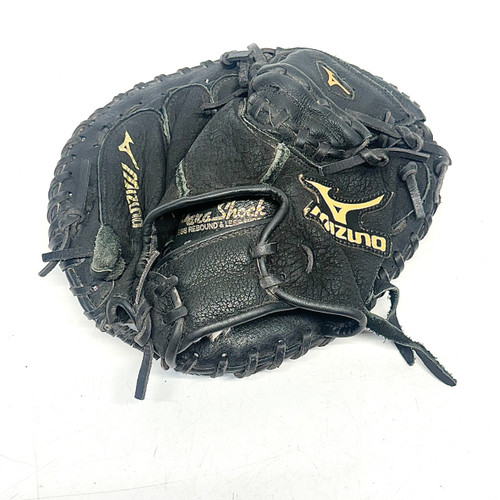 Vist Large View of Product Image Which is Used Mizuno PROSPECT GXC 112 BB/SB Catchers RH Throw Black 31 1/2"