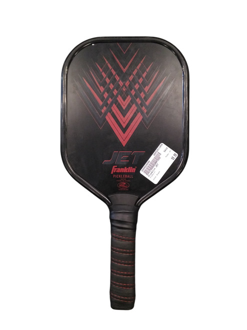 Vist Large View of Product Image Which is Used Franklin JET Pickleball Racquet Black