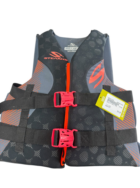 Vist Large View of Product Image Which is Used Stearns Adult PFD Black S/M