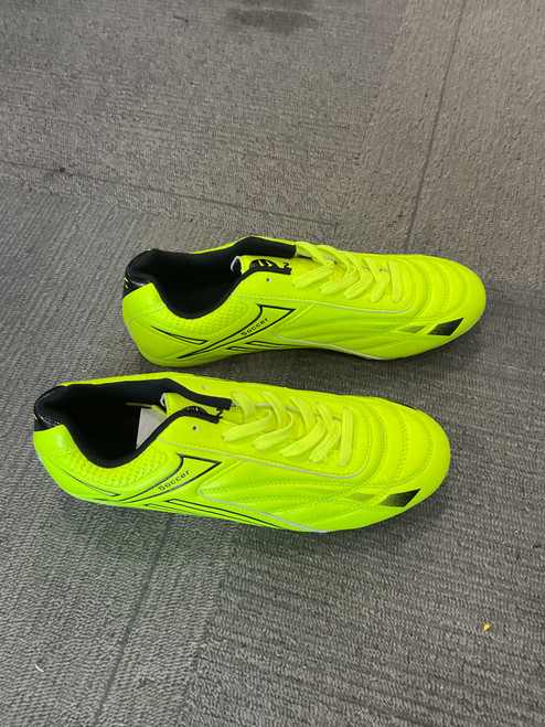 Vist Large View of Product Image Which is Used Soccer Turf Shoes Neon Green Senior 7