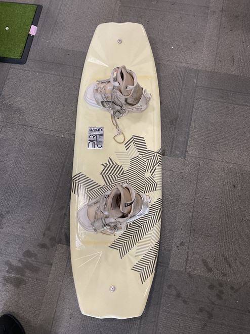Vist Large View of Product Image Which is Used CWB ABSOLUTE Wakeboard Tan 141 cm