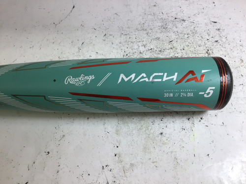 Vist Large View of Product Image Which is Used Rawlings MACH AI BB/SB USSSA 2 3/4 Bat 30"