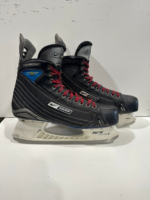 Vist Large View of Product Image Which is Used Bauer NIKE SZ 11.5 Senior Hockey Skate Senior 11.5