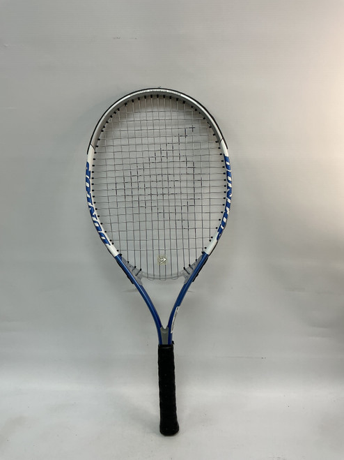 Vist Large View of Product Image Which is Used Dunlop Adult Tennis Racquet Royal Blue 4 1/4"