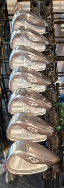 Vist Large View of Product Image Which is Used TAYLORMADE RAC OS IRONS 5-P+S right hand senior M flex