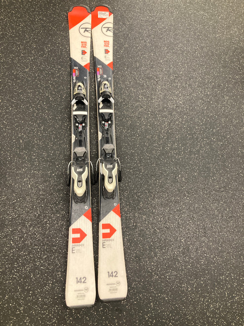 Vist Large View of Product Image Which is Used Rossignol EXPERIENCE RTL Mens DH Ski/Binding White 142 cm