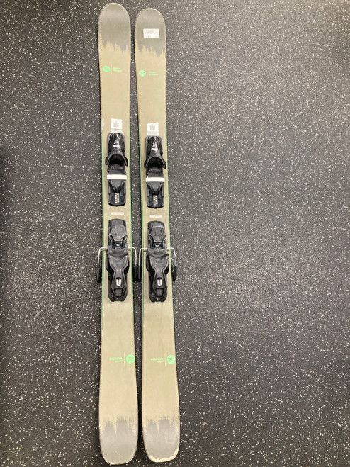 Vist Large View of Product Image Which is Used Rossignol SMASH7 Mens DH Ski/Binding Green 150 cm