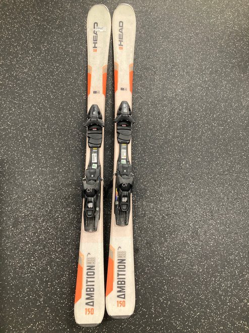 Vist Large View of Product Image Which is Used Head AMBITION SKIS Mens DH Ski/Binding Orange 150 cm